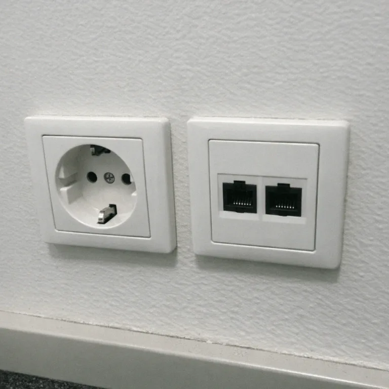 Flache LED-Panels in einer abgehängten Rasterdecke eines Büros